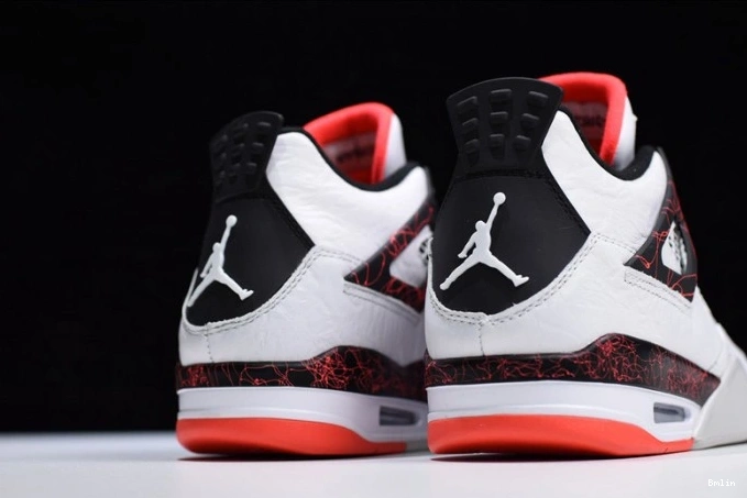 Bmlin Air Hot Jordan 4 Retro 308497-116 Lava 0707